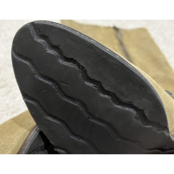 OTBT Brule Women's 10M Suede Leather Knee-High Boots Heel Side-Zip - Picture 6 of 10